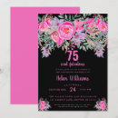 Search for 75 and fabulous invitations Floral