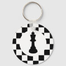 Search for for chess players key rings Black and white