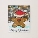 Search for gingerbread man puzzles Merry christmas