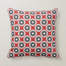 Search for red black grey cushions Geometric pattern