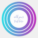 Search for modern geometric stickers Turquoise