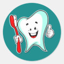 Search for cartoon tooth stickers Toothbrush