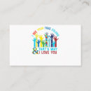 Search for puzzle pieces business cards Autism