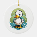 Search for white duck christmas tree decorations Bird