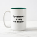 Search for love spreadsheets mugs Funny