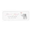 Search for birth announcement return address labels Blue