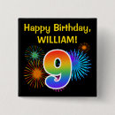 Search for 9 birthday badges 9 years old