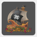 Search for treasure stickers Ship