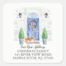 Search for moving announcement stickers Change of address