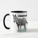 Search for zebra design mugs Jungle animals