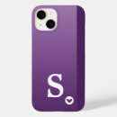 Search for purple heart iphone cases Initial
