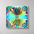 Search for psychedelic canvas prints Flower