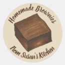 Search for baked brownies stickers Baked with love