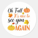 Search for pumpkin pattern stickers Leaves
