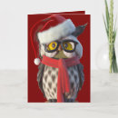 Search for owl christmas cards Humour