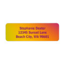 Search for sunset return address labels Pink