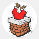 Search for stuck stickers Santa