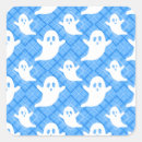 Search for blue ghost stickers Blue and white