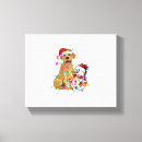 Search for funny christmas canvas prints Weimaraner