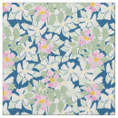 Search for navy blue and pink fabric Flowers