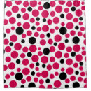Search for black white red shower curtains Bright