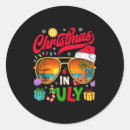 Search for beach christmas stickers July