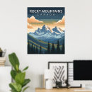 Search for vintage rocky mountains posters Canada
