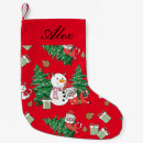 Search for snowman christmas stockings Cat