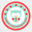 Search for romantic owls stickers Cute