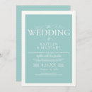 Search for turquoise wedding invitations Teal