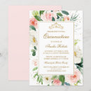 Search for blush quinceanera invitations Watercolor
