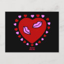 Search for love kiss postcards Heart