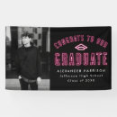 Search for pink graduation banners Typography