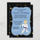 Search for martial arts invitations Black belt