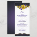 Search for 50th anniversary wedding menus Floral