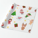 Search for elf wrapping paper Kids christmas