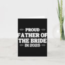 Search for father of the bride cards Bridal crew