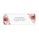Search for pink baby return address labels Bridal shower