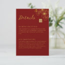 Search for chinese tea ceremony invitations Red and gold