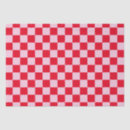 Search for red gingham tissue paper Chequered pattern