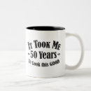 Search for fifty 50 mugs Years