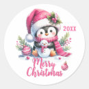 Search for pink penguin stickers Cute