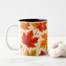 Search for fall maple leaves mugs Thanksgiving