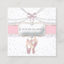 Search for ballets business cards Slippers
