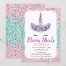 Search for unicorn head invitations Pastel