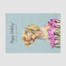 Search for happy birthday tissue paper Watercolor