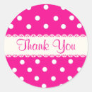Search for fuschia stickers Polka dots