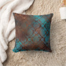 Search for copper rust cushions Vintage