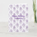 Search for lavender birthday cards Floral
