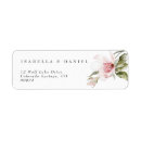 Search for pink magnolia return address labels Botanical